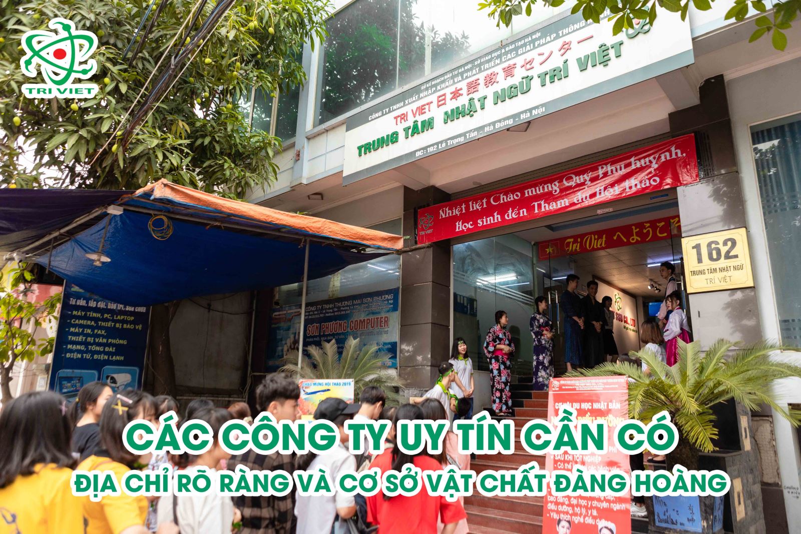 Công ty du học Nhật Bản uy tín cần có địa chỉ rõ ràng