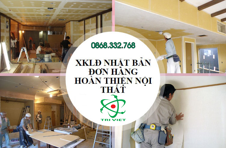 Đơn hàng xây dựng hoàn thiện nội thất cho thực tập sinh