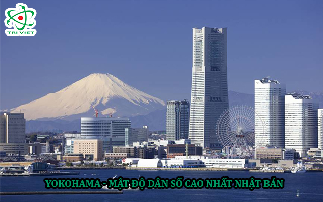 Yokohama - Có mật độ dân số đông nhất Nhật Bản