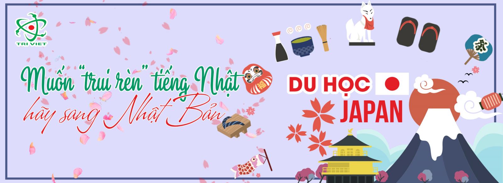 Muốn trui rèn tiếng Nhật hãy sang Nhật