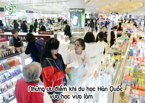 Ưu điểm khi du học Hàn Quốc vừa học vừa làm